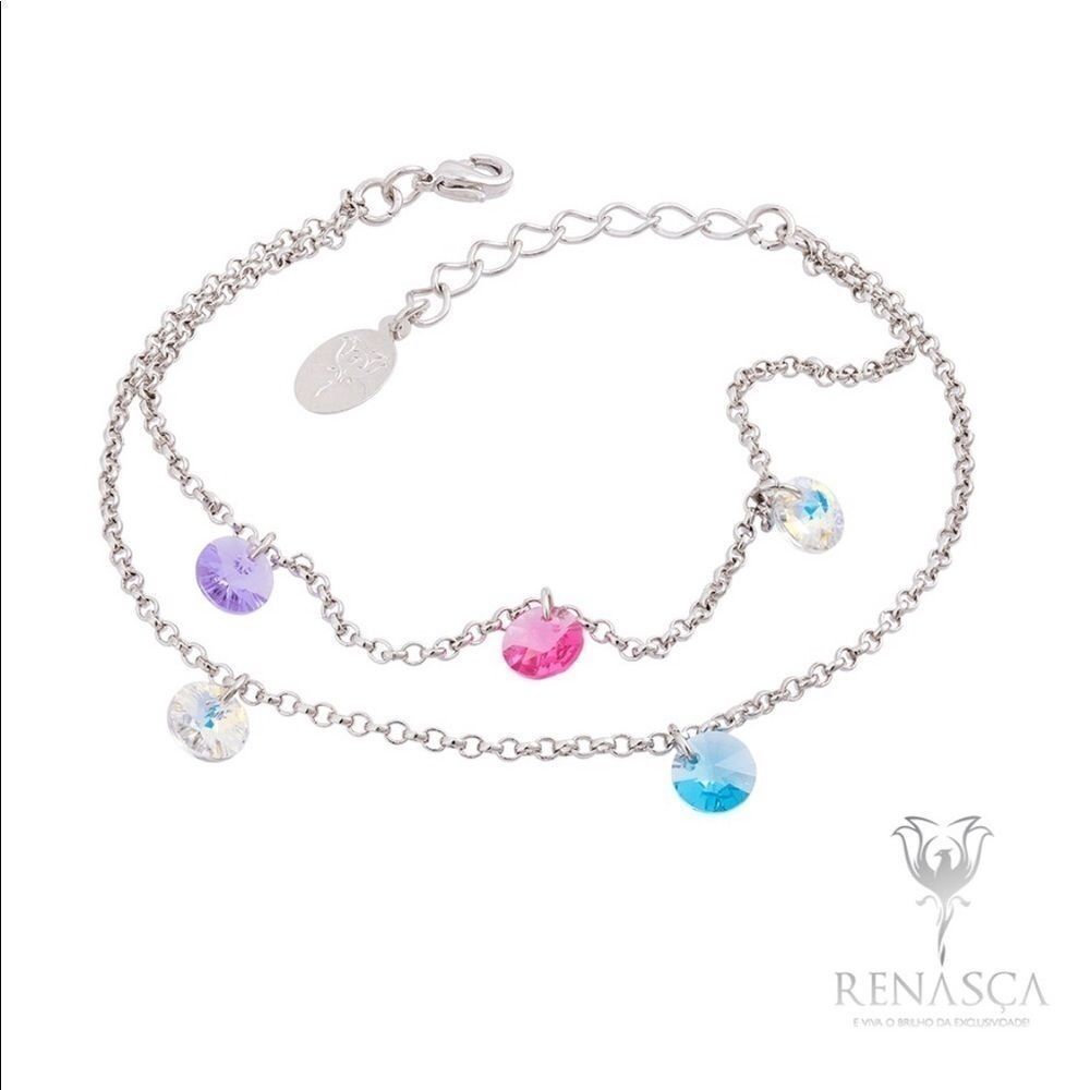 Swarovski authentic Crystals whiterhodium bracelet
